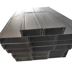 Goulotte de câblage en acier galvanisé, conduit métallique pour câblage électrique et basse tension, différentes tailles (25-200 mm) disponibles. - Product Image 1