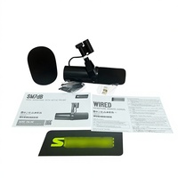 Microphone dynamique filaire portable en alliage d'aluminium SM7DB, directement de l'usine, pour diffusion en direct, studios d'enregistrement, voix off, TikTok