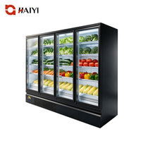 Réfrigérateur vitrine ouvert pour fruits et légumes, sans givre, pour supermarché