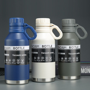 ขวดน้ำสแตนเลส1.2L พร้อมฝาปิดพวยกระติกน้ำสูญญากาศที่มีที่จับกลางแจ้ง - Product Image 4