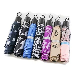 Chất lượng cao gấp 3 Trọng lượng nhẹ ô tùy chỉnh in logo Trung Quốc thực hiện kinh doanh quảng cáo bán buôn khuyến mại - Product Image 2