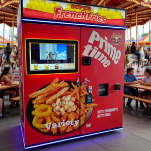 Máquina expendedora de papas fritas operada con monedas en venta, máquina expendedora de papas fritas, furgoneta expendedora de papas fritas - Product Image 4