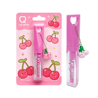 Base de gloss hydratant végétalien en gros avec vitamine E, formule liquide transparente, marque privée et design mignon et attrayant