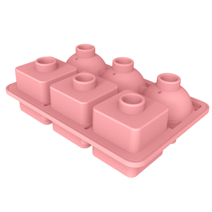 Moules à glaçons carrés 3D en silicone YDS pour whisky, fabricant de sphères de glace rondes, moule à glaçons sphériques en silicone réutilisable - Product Image 3