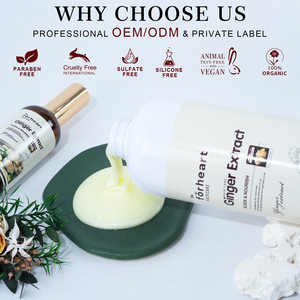 Champú Anticaída de Jengibre de Marca Privada <span class=keywords><strong>para</strong></span> un Crecimiento Rápido - Estimulante Natural del Cuero Cabelludo <span class=keywords><strong>para</strong></span> Hombres y Mujeres - Product Image 2