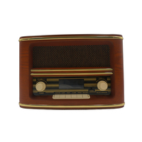 Klassisches antikes Radio Bluetooth-Lautsprecher Design Holz FM Radio