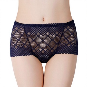 <span class=keywords><strong>Perizoma</strong></span> da donna sexy in <span class=keywords><strong>pizzo</strong></span> a <span class=keywords><strong>vita</strong></span> <span class=keywords><strong>alta</strong></span>, trasparente, con intimo intimo intagliato, taglie forti, con fondo in cotone, traspirante, modello 8977, per commercio transfrontaliero - Product Image 1