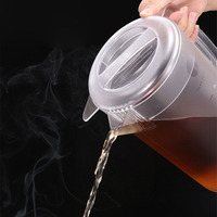 2400ML 3500ML 5000ML PC plastique Boisson boissons bouilloire théière cruche d'eau bulle théière Jus cruche