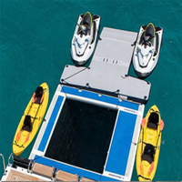 Hamac de piscine gonflable, chaise d'eau de salon, flotteur de piscine gonflable pour 10 personnes, flotteurs de piscine d'île pour adultes gonflables