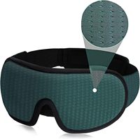 Dropshipping Products 2025 Respirant 3D Sleeping Eye Mask Soft Rembourré Washable Stylish Eye Patch