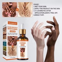 Sérum éclaircissant rapide pour les articulations foncées, correcteurs de pigmentation pour la peau noire, mains, genoux, coudes, éliminateur de taches intenses