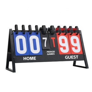 Tableau de scores portable de table pour le sport, avec système de retournement de feuilles, pour enregistrer les scores - Product Image 3