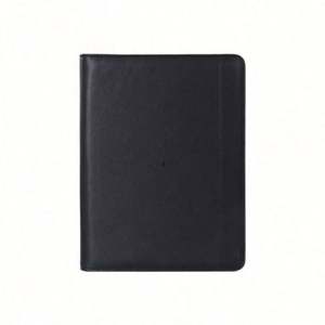 Cuero Pu A4 multifunción 8000 MAh banco de carga gerente Clip energía móvil carga negocios Oficina regalo cremallera bolsa personalizada - Product Image 1