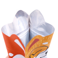 Sacs en plastique en forme d'animaux mignons en gros, sacs d'emballage refermables pour aliments pour animaux de compagnie, pour nourriture pour chats, nourriture pour chiens et fournitures pour animaux de compagnie