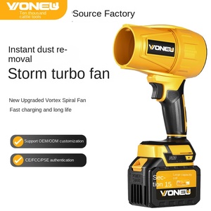 Oferta Especial: Secador de Pelo Industrial Portátil de 21V, Soplador de Alta Potencia con Batería de Litio Sin Escobillas y Función de Soplado de Polvo y Hojas - Product Image 3