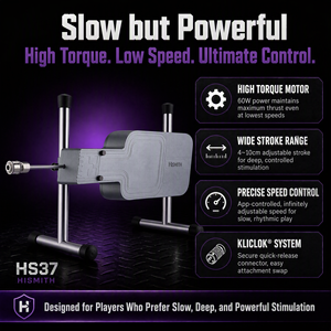Macchina per il Sesso Hismith Premium Edizione <span class=keywords><strong>Speciale</strong></span> 3 in 1 con Telecomando Cablato e Controllo tramite App Hismith con Sistema KlicLok - Product Image 5