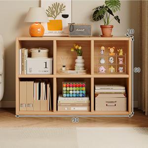 Thiết Kế Mới Đơn Giản Kệ Sách Phòng Khách DIY Mini Kệ Sách Gỗ Trang Trí Độc Đáo Modular Kệ Sách Cho Nhà Lưu Trữ - Product Image 3