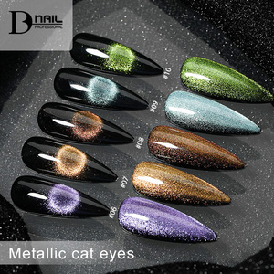 Esmalte de <span class=keywords><strong>Uñas</strong></span> en Gel Metálico Efecto Ojo de Gato BD, Esmalte de <span class=keywords><strong>Uñas</strong></span> en Gel UV Color Caramelo Seda Ojo de Gato para Salón de <span class=keywords><strong>Uñas</strong></span>, Etiqueta OEM Personalizable - Product Image 2