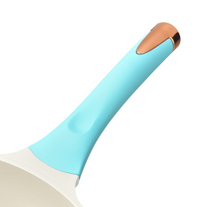 Gradient Blue Wok Non-Stick Frying Pan For Induction Cooktops 32Cm Kitchen Cooking Tool - Product Image 3