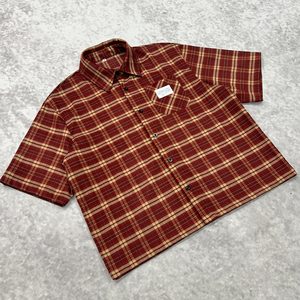 เสื้อโปโลผู้ชายสไตล์สตรีทเสื้อยืดโลโก้ลายสก็อตสไตล์เรียบง่ายสำหรับผู้ชาย - Product Image 4