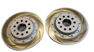 จานเบรกหน้าสำหรับ F30 N20รถ3.2v6 9PA Hyundai teelecom Jaguar XK 2011 2019 Mercedes Benz W204กอล์ฟ Mk4กอล์ฟ6 GTD - Product Image 2