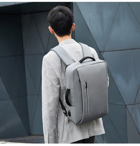 Custom Mens Office Tote <strong>17</strong> <strong>Inch</strong> Chargeable <strong>Laptop</strong> <strong>Bag</strong> - Product Image 4
