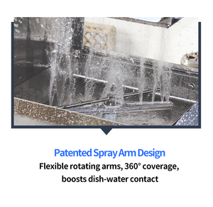 <span class=keywords><strong>Lave</strong></span>-<span class=keywords><strong>vaisselle</strong></span> électrique <span class=keywords><strong>professionnel</strong></span> en acier inoxydable pour restaurants, usage industriel, capacité de 10 couverts, écoénergétique - Product Image 4