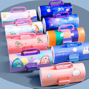 <span class=keywords><strong>Tik</strong></span> <span class=keywords><strong>Tok</strong></span> sistema japonés Escuela Primaria estuche de lápices jardín de infantes Primer Grado niños pluma bolsa contraseña plástico estilo japonés - Product Image 5