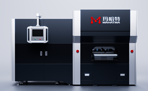 Machine de nivellement hydraulique de précision MAHATMA, alimentation haute vitesse 10 m/min, moteur servo 380 VAC 7,5-15 kW, PLC <span class=keywords><strong>Siemens</strong></span> pour l'acier - Product Image 6