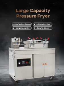 Freidora eléctrica comercial de pollo <span class=keywords><strong>Broster</strong></span>, máquina freidora de pollo, freidora profunda de alta capacidad de 30L para patatas fritas, pollo, pato - Product Image 6