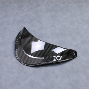 Cache-phare avant inférieur 100 % carbone sec 3K, carénage de phare de rechange brillant, pièces de modification compatibles avec moto sportive 2021+ - Product Image 3