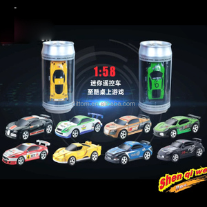 Voiture de course miniature 4CH Coke Can 1:58, voiture RC miniature 2.4G avec 8 modèles - Product Image 5