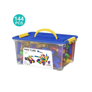 Juego de 144 Bloques de Construcción de Tuberías, Coloridas, de Agua, STEM, Educativos, para Niños - Product Image 6