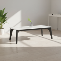 Table à manger rectangulaire en acier au carbone, design moderne, plateau en marbre, pour salle à manger, vente chaude