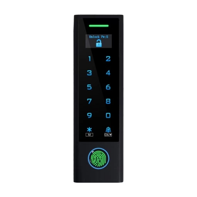 Secukey Economic CFD3 Smart Mobile Biometric Fingerprint Tuya Wifi Access Control Rfid Reader Screen Touch Keypad Access Control