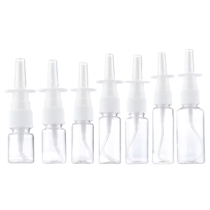 Flacons pulvérisateurs nasaux en plastique, matériau PET, logo imprimé en sérigraphie, pulvérisateur à pompe, capacité 30 ml/50 ml - Product Image 3