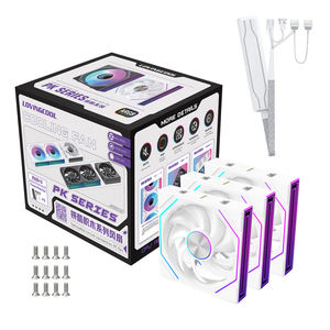 Ventilateur ARGB 5V haut de gamme Lovingcool, synchronisation avec la carte mère, ventilateur de refroidissement pour boîtier de <span class=keywords><strong>PC</strong></span>, ventilateur de <span class=keywords><strong>PC</strong></span> pour joueurs, faible bruit, certification, <span class=keywords><strong>refroidisseur</strong></span> de boîtier de <span class=keywords><strong>PC</strong></span> - Product Image 3