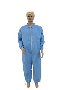 Overoles de Seguridad Desechables Junlong para Cuartos Limpios, con Capucha, Antiestáticos, Impermeables, Transpirables, Ligeros, de <span class=keywords><strong>Película</strong></span> de PE Microporosa - Product Image 2