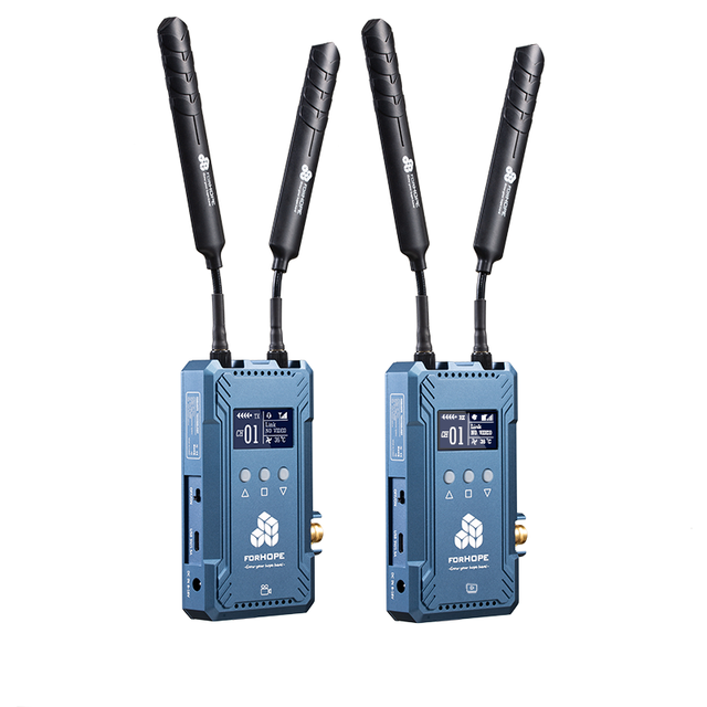 Forhope XM1000PRO 300m Wireless Transmission Receiver Kit Full Duplex Talkback SDI Transmission System