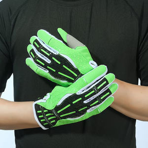 Nuevos guantes deportivos de dedo completo con pantalla táctil Empuñaduras protectoras de cuero de algodón y poliéster de invierno para montar y jugar - Product Image 2