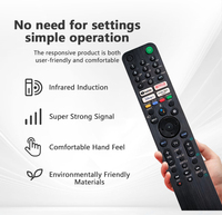 Venta caliente mandos a distancia de control de BT-SN05 con paquete de caja de PVC para uso universal de Sony All Smart Tv