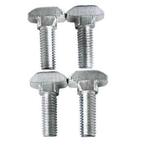 Perno de Cabeza Plana con Cuello Cuadrado Tipo T de Acero Inoxidable A193 A914 B8 N8M B8T A453 GR660 A286 ASTM AISI ANSI 304 316 con Tuerca DIN186 - Product Image 5