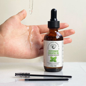 Huile de menthe poivrée hydrosoluble 118 ml ODM/OEM, matière première pour formule de <span class=keywords><strong>shampoing</strong></span> et masque capillaire, respectueuse du cuir chevelu, pour soins capillaires DIY - Product Image 1