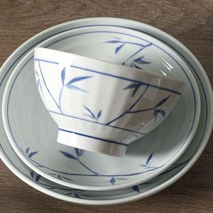 New Style Hot Selling Wholesale Vintage Stoneware Dinnerware <b>Sets</b> Rice Noodle Bowl <b>Microwave</b> Safe Dishwasher Safe Freezer Safe - Product Image 6