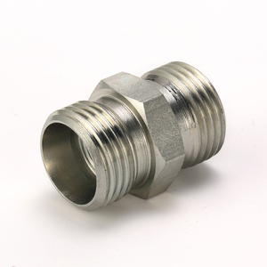 Adaptador de manguera métrica hombre morder Tybe tubo <span class=keywords><strong>racor</strong></span> recto para 1C 1D hidráulica - Product Image 4