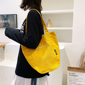 Nouveau style 2023 : Sac à main grande capacité, sac à bandoulière tendance, sac en toile avec surpiqûres originales, sac seau - Product Image 2
