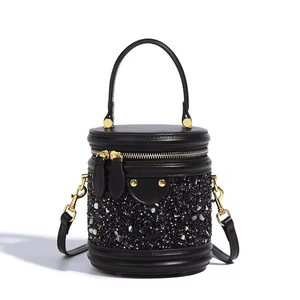 Bolsos de Mano de Lujo para Mujer, Bolsos Cruzados de Gran Capacidad, Bolsos Tipo Cubo para Mujer, Accesorio de Moda Duradero para Chicas y Mujeres - Product Image 1