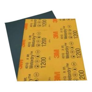 แผ่นขัด 3M Wetordry Abrasive Sheet 401Q P1200 ความแข็งปานกลาง รูปทรงสี่เหลี่ยมผืนผ้า 5 1/2 นิ้ว x 9 นิ้ว สำหรับการตัดเร็ว ขัดตัวถังรถยนต์ ขัดสีรถยนต์ - Product Image 2
