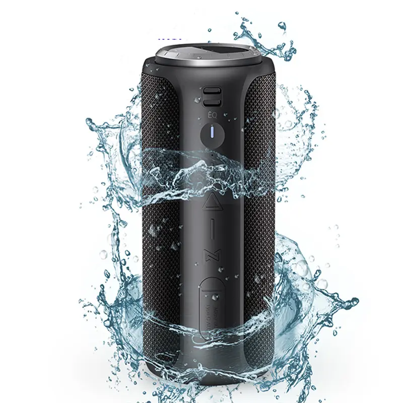 T6 artı 30W 360 Surround ses NFC bağlantısı kablosuz sütun IPX7 su geçirmez Bluetooth taşınabilir hoparlör