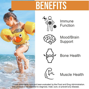 Gouttes de <span class=keywords><strong>vitamine</strong></span> D3 K2 pour nourrissons, 60 gouttes, recommandées par les pédiatres pour un <span class=keywords><strong>d</strong></span>éveloppement immunitaire et squelettique sain - Product Image 4
